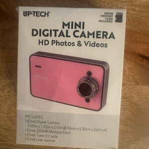 Pink Mini Digital Camera